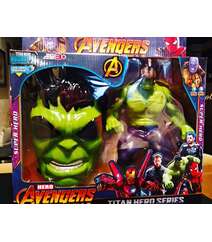 Hero Avengers Hulk Musk 3+