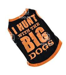 Летняя одежда Big Dogs Orange для собак мелких пород, размер M
