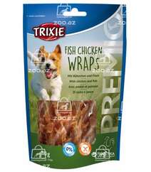 Trixie Fish Chicken Wraps с мясом птицы и рыбой