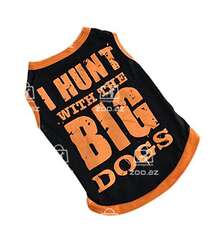 Летняя одежда Big Dogs Orange для собак мелких пород, размер S