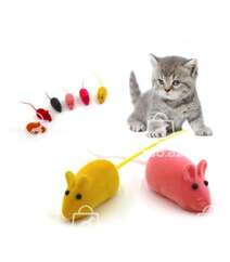 Мышка для кошек с пищалкой, 6 см