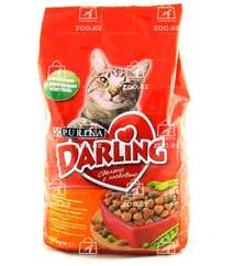Darling корм сухой для взрослых кошек с курочкой по-домашнему и овощами (целый мешок 10 кг)