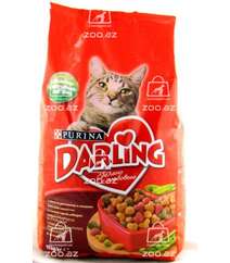 Darling корм сухой для взрослых кошек с мясом по-домашнему и овощами (целый мешок 10 кг)