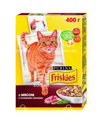 Friskies сухой корм для кошек с мясом и полезными овощами