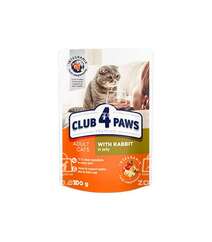 Club 4 paws с кроликом в желе