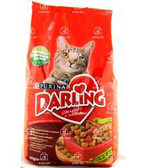 Darling корм сухой для взрослых кошек с мясом по-домашнему и овощами (на развес)