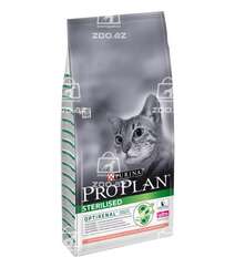 Pro Plan Sterilised cухой корм для стерилизованных кошек и кастрированных котов с лососем (целый мешок 10 кг)