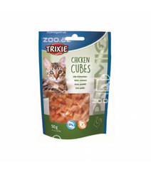 Trixie Chicken Cubes лакомство для кошек с мясом птицы