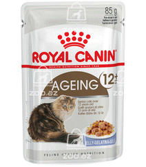 Royal Canin Ageing +12 измельченные кусочки в соусе для кошек старше 12 лет