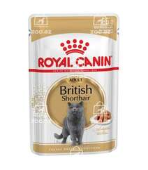 Royal Canin British Shorthair влажный корм для британских короткошерстных кошек старше 12 месяцев в соусе