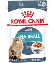 Royal Canin Hairball Care мелкие кусочки в соусе, контроль образования волосяных комочков