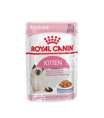 Royal Canin Kitten влажный корм для котят от 4 до 12 месяцев в желе