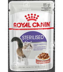 Royal Canin Sterilised влажный корм для стерилизованных кошек в соусе