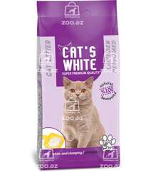 Cat's White комкующийся наполнитель с ароматом лаванды, 5 кг