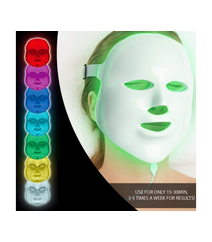 Üz üçün 7-i rəngli işıq diodlu LED–maska
