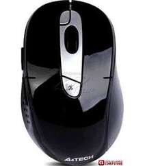 Wireless Mouse A4Tech G11-570HX DustFree HD Mouse Black-Silver