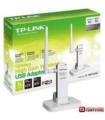 TP-Link TL-WN722N 150 MBps High Gain Wireless N USB Adapter Беспроводной сетевой USB-адаптер повышенной мощности со скоростью передачи данных до 150 Мбит/с