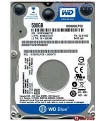 HDD Western Digital Scorpio Blue 500 GB 2.5-inch (WD5000LPCX)
