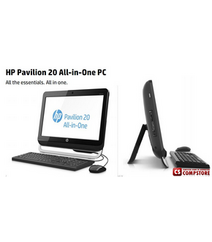 Моноблок HP Pavilion 20-b115 Desktop PC All-in-One (H5X93AA) (Intel Pentium/ DDR3 4 GB/ 500 GB HDD/ 20" HD LED/ Intel HD/ Bluetooth/ Wi-Fi/ DVD RW)
