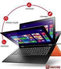 Ультрабук Lenovo Yoga 2 13 (59422679) (Intel® Core™ i7-4510U/ DDR3 8 GB/ SSD 256 GB/ Quad HD Touch 13.3/ Bluetooth/ Wi-Fi/ Win8.1)
