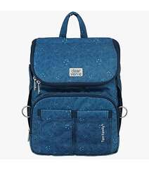 Mavi rəng məktəbli çantası