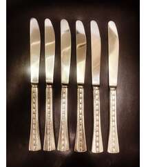 Masa bıçaqları, gümüş 916 standart (Milad ağacı)