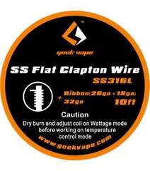 GeekVape. SS Flat Clapton Wire