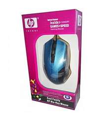 1200dpi Blu ray Usb Wired Optical Gaming Mouse For Pc laptop  Blue