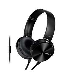 Sony Extra Bass MDR XB450AP On Ear Headphones with Mic