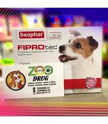 Beaphar Fiprotec капли от блох и клещей для собак весом от 2 до 10 кг