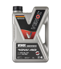 Motor Yağı - Venol Semisynthetic  10W40  4L