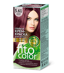 Saç üçün davamlı saç boyası " FITOCOLOR"  Temnoy-rusiy  5.61