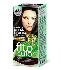 Saç üçün davamlı saç boyası " FITOCOLOR"  temniy kashtan  3.0