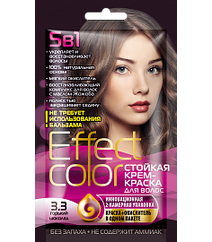Saç boyası "EFEKT COLOR"  3.3
