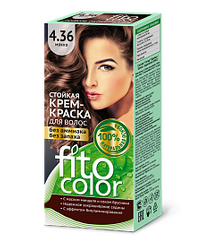 Saç üçün davamlı saç boyası " FITOCOLOR"  mokko  4.36
