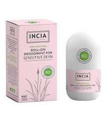 Həssas dərilər üçün INCIA Natural Roll-On dezodorant 50ml