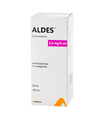 ALDES SUSP 2.5 mg/5 ml