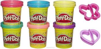 Play-Doh Набор для лепки с блестками