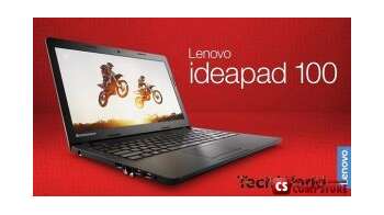 Lenovo Ideapad 100 (80MJ00GNRK) (Intel® Inside N2840/ DDR3 2 GB/ Intel HD/ HDD 500 GB/ 15.6 LED/ Bluetooth/ Wi-Fi/ DVD RW/ Win 10)