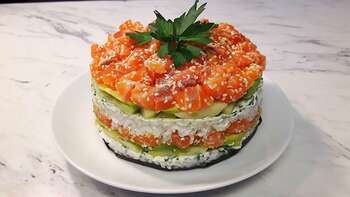 Sushi tort