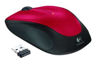 "LOGITECH WIRELESS MOUSE M235 RED (910-002497) "