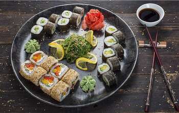 Sushi-vegeterian set