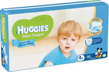Huggies Подгузники Ultra Comfort 4+ Giga