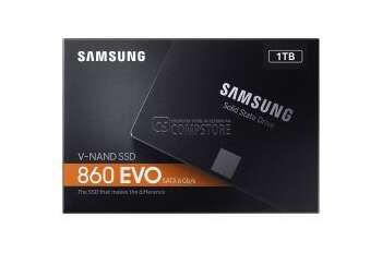SSD Samsung 860 EVO 1 TB 2.5 Inch SATA III Internal (MZ-76E1T0B/AM)