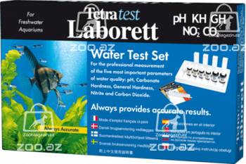 Tetra Laborett - комплект тестов, помогающих быстро и легко определить важнейшие параметры воды в аквариуме