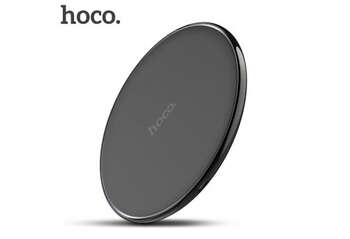 HOCO Fast Wireless Rapid Charger Qi Wireless Charger Fast Charging Pad for iPhone X/ iPhone 8 / 8 Plus, Samsung Galaxy Note 8/ Note 5/S8 /S8+/S7 Edge/ S6 Edge+ (black)