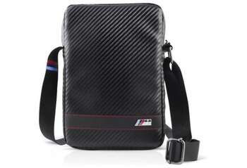 Bmw Pu Leather Tablet Bag Carbon Effect 8" up to iPad Mini