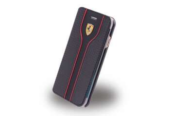 Ferrari Booktype Carbon Black Iphone 6/6s
