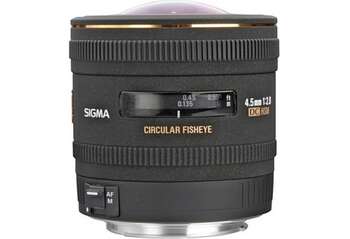 Sigma 4.5mm f/2.8 EX DC HSM Lens for Canon Digital SLR