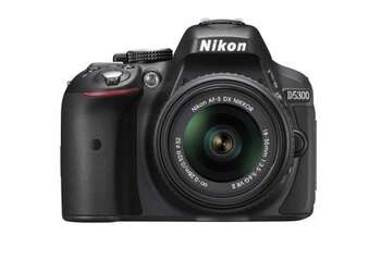Nikon D5300 DSLR 18-55mm VR Lens Black